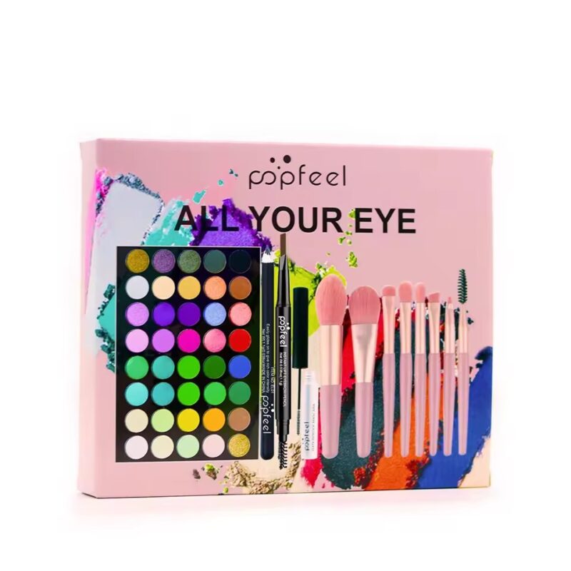 All-in-One Makeup Kit for Women – Eyeshadow, Eyebrow, Eyeliner & Mascara Set - Image 8