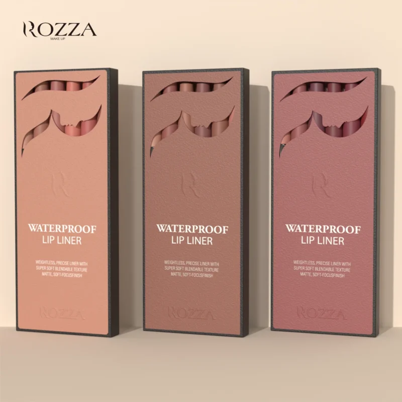 Rozza Luxury Waterproof Lip Liner Set – Precise, Weightless Application with Soft, Matte, Blendable Texture - Image 5