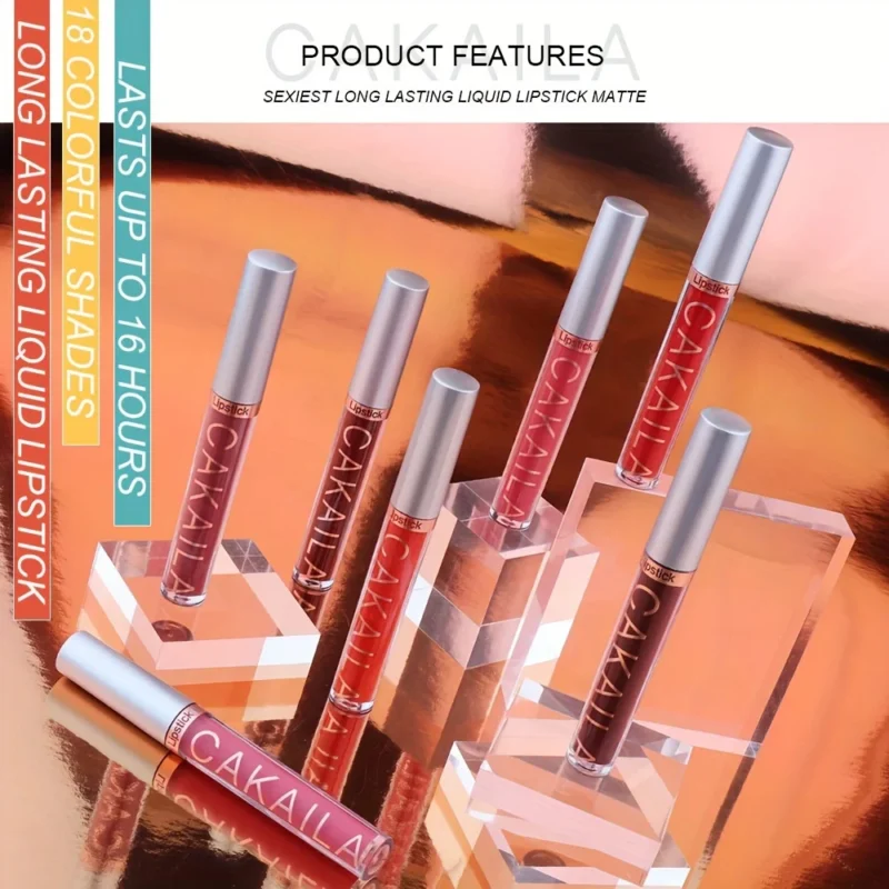 Premium 10-Piece Matte Lipstick & Lip Gloss Set – Long-Lasting, Waterproof, Non-Fading Formula - Image 7