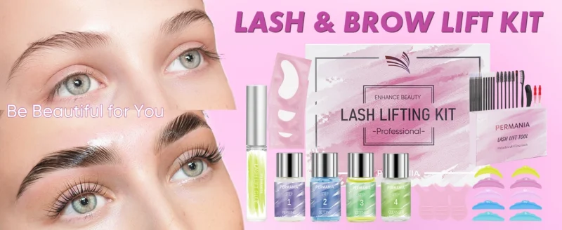 PERMANIA Eyebrow Lamination & Eyelash Lift Kit – All-in-One Perm Kit with Tools – Long-Lasting, Cruelty-Free Beauty - Image 7