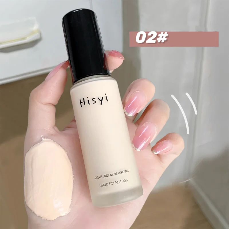 Liquid Foundation - Natural Coverage, Conceals Flaws & Blemishes, No Powder, Flawless Finish - Image 9