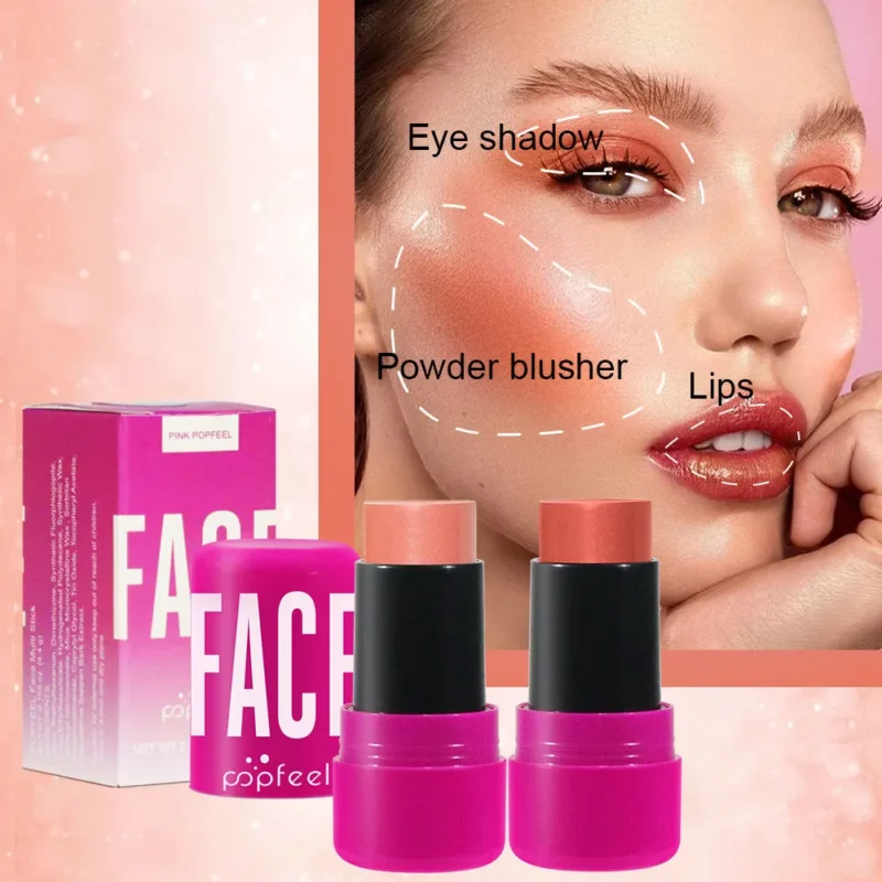 Popfeel Complete Makeup Kit for Women – Eyeshadow, Lip Gloss & Lip Oil Gift Set - Image 6
