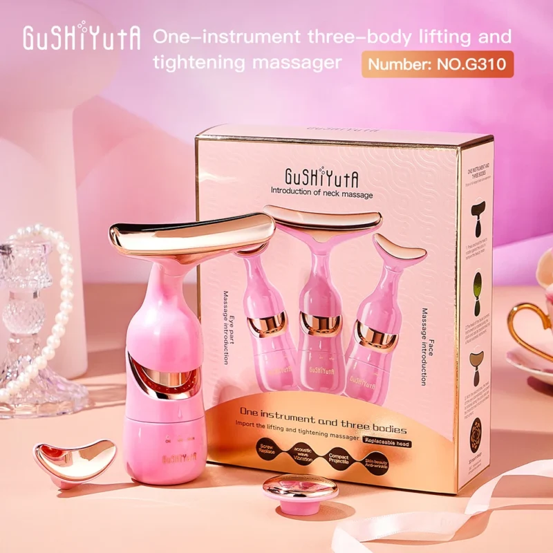 3-in-1 Beauty Massager – Face Slimming, Eye Lifting & Neck Firming EMS Device - Image 29
