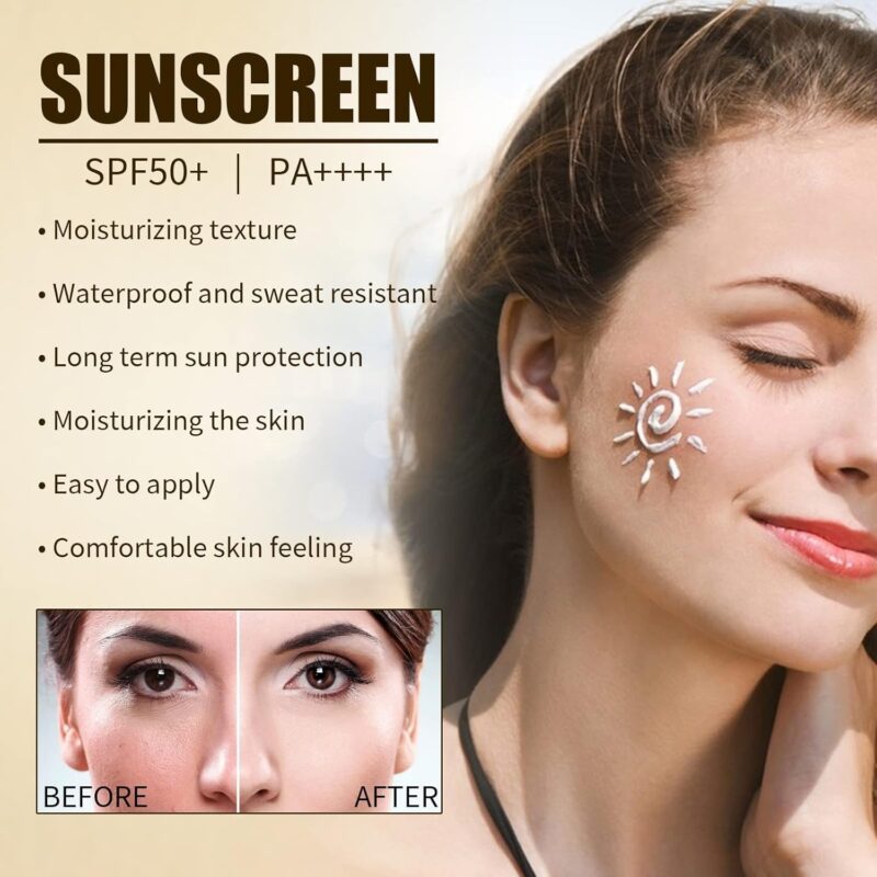 Korean Rice Probiotic SPF50+ Sunscreen – Brightening, Hydrating & UV Protection Facial Cream - Image 7