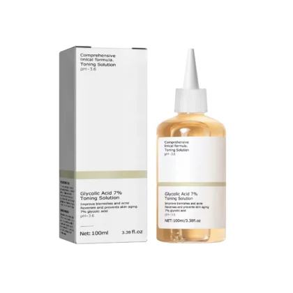 Glycolic Acid 7% Toning Solution – Acne-Fighting & Skin-Smoothing (100ml)